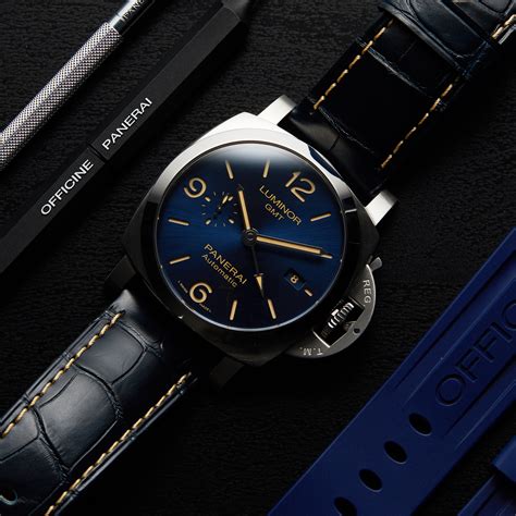 panerai luminor gmt occasion|panerai luminor gmt 44mm price.